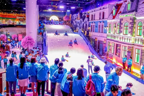 Snow Town Sài Gòn – Mùa Đông Trong Mơ Giữa Lòng TP. HCM