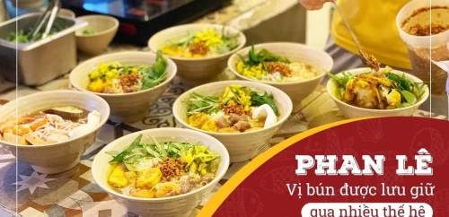Bún cá lóc Phan Lê – Tô bún đậm đà miền Trung giữa lòng Sài Gòn