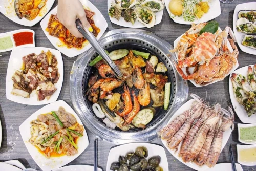 Buffet Poseidon - Thả ga thưởng thức hải sản linh đình