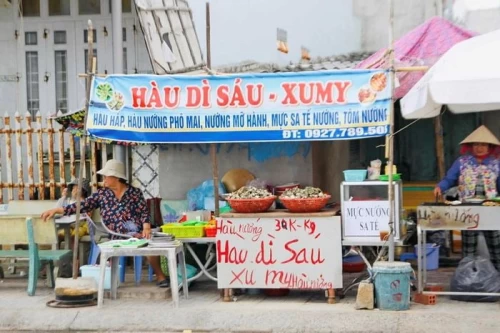 Hàu Dì Sáu - XuMy: Thiên đường hải sản ven biển Phước Hải