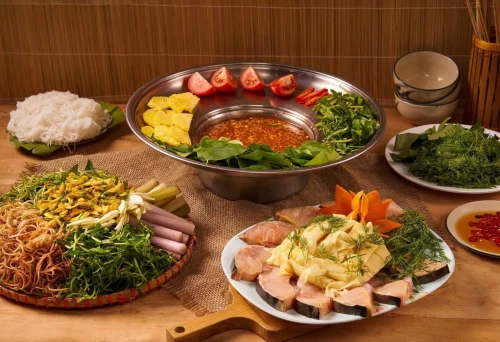 Măng Đỏ Quán – Gà nướng cơm lam và lẩu cá tầm giữa rừng Măng Đen xanh thẳm