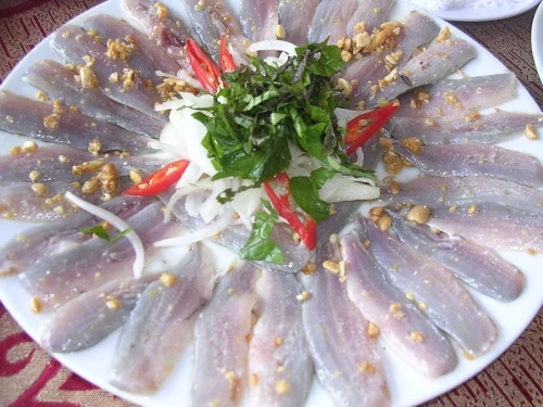 Gỏi cá trích - Hương vị dân dã đậm chất miền biển Kiên Giang