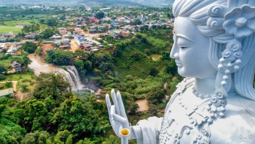 Chùa Linh Ẩn Tự - Nơi có tượng quan âm lớn nhất Lâm Đồng
