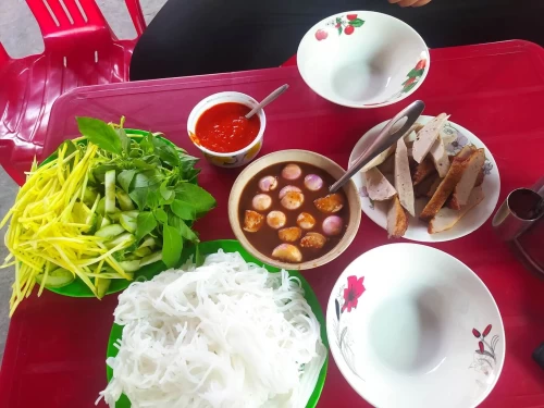 Bún mắm nêm Phan Rang Ninh Thuận