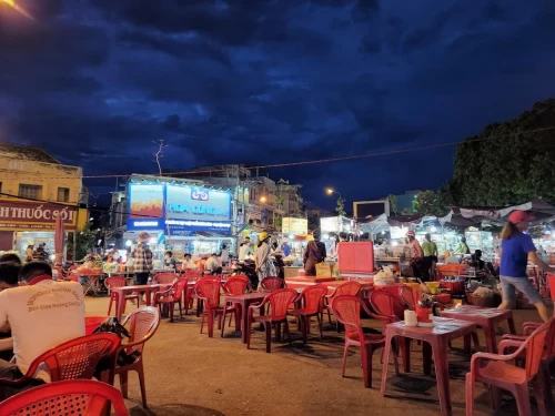 Khu Ăn Uống chợ Đêm Ninh Thuận