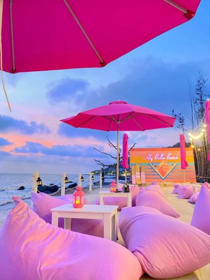 Aly Bella Beach - “Xứ sở màu hồng” so chill tại Vũng Tàu