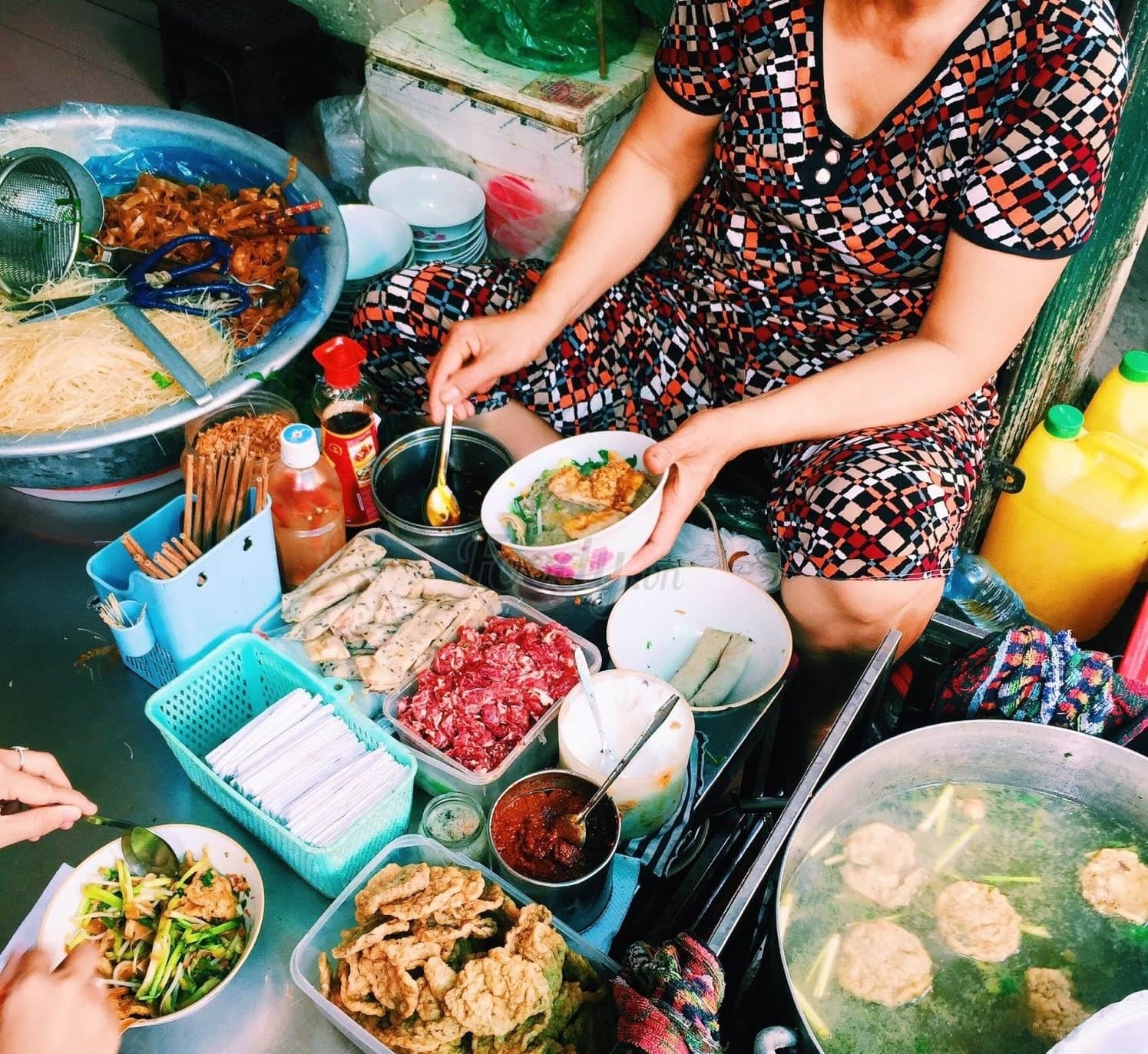 bánh đa cua hà nội