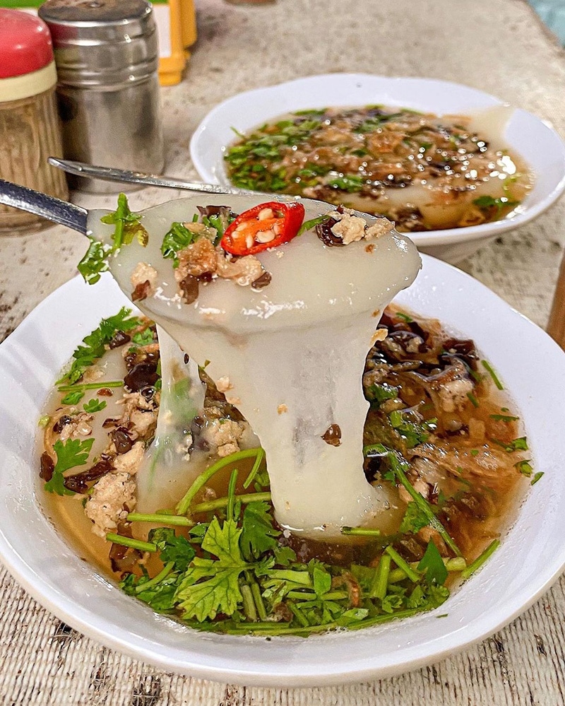 Bánh đúc nóng Hà Nội