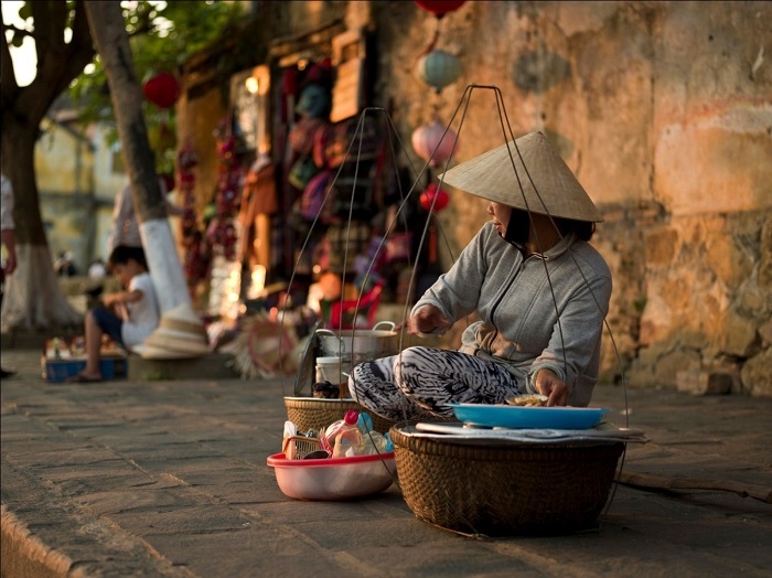 bánh ướt thịt nướng Hội An 