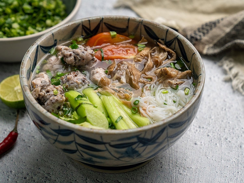 Bún dọc mùng Hà Nội