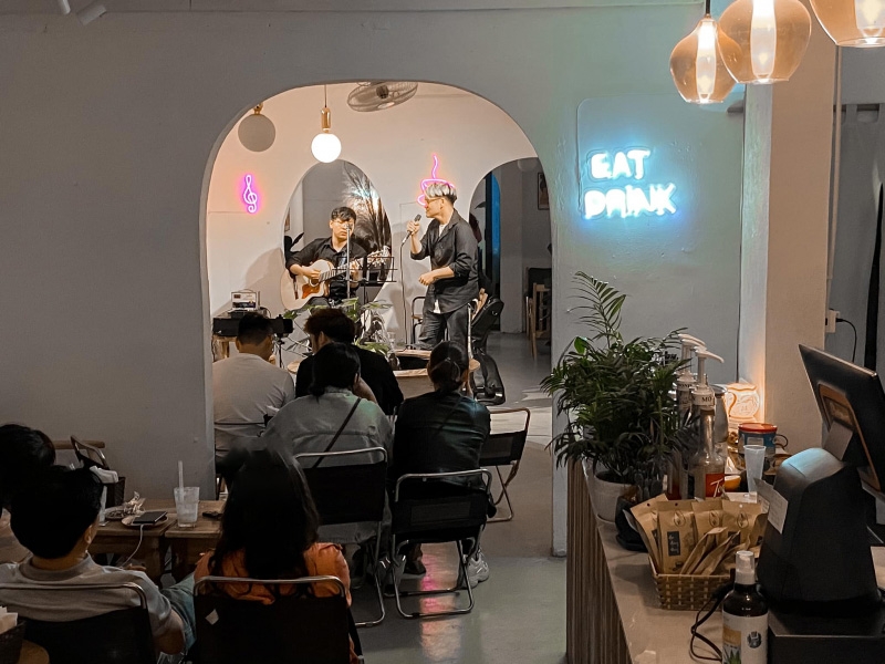 Cafe nhạc sống Hà Nội