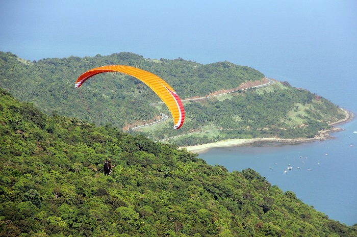 nhảy dù ở Đà Nẵng