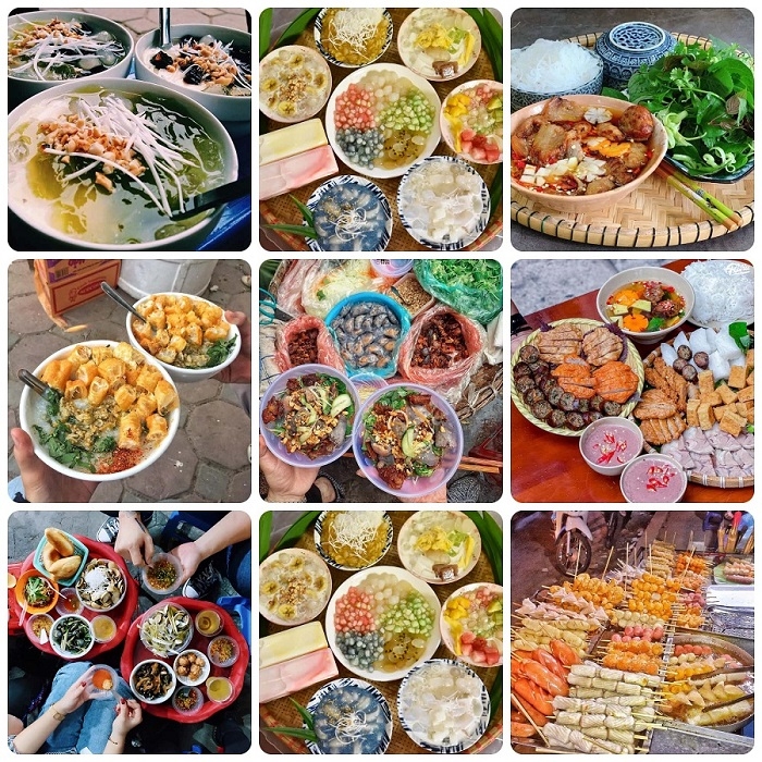 Phố ẩm thực Hà Nội