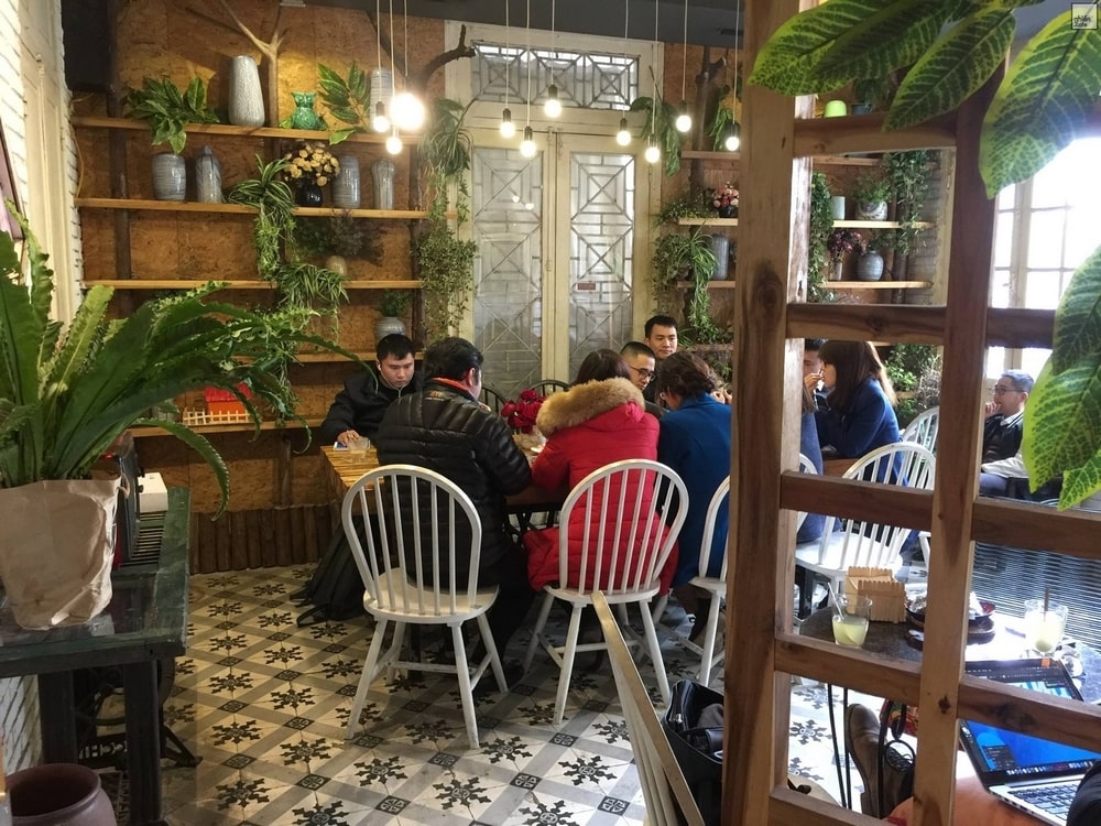 Quán cafe đẹp ở Hà Nội