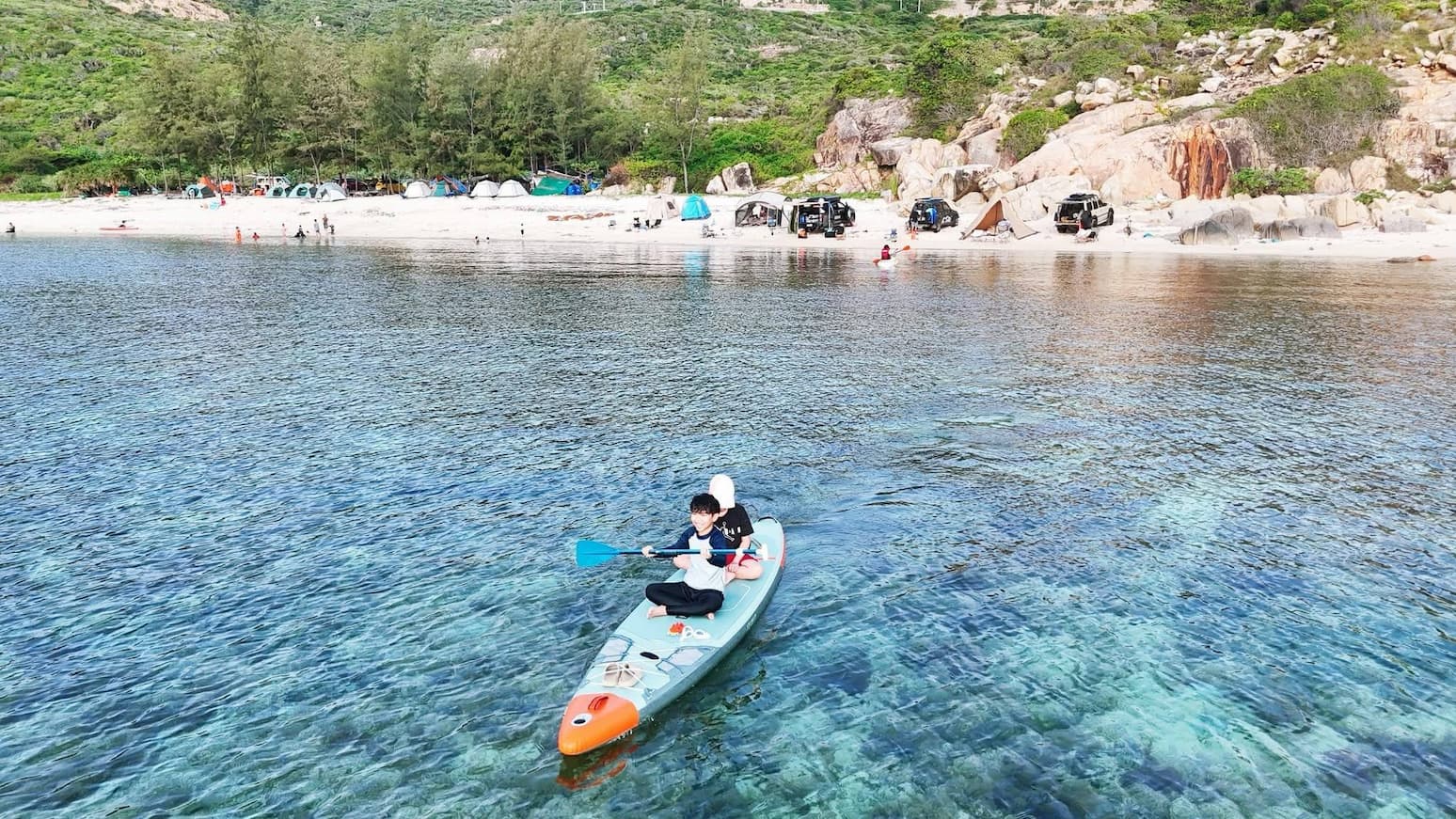 Camping bãi thùng
