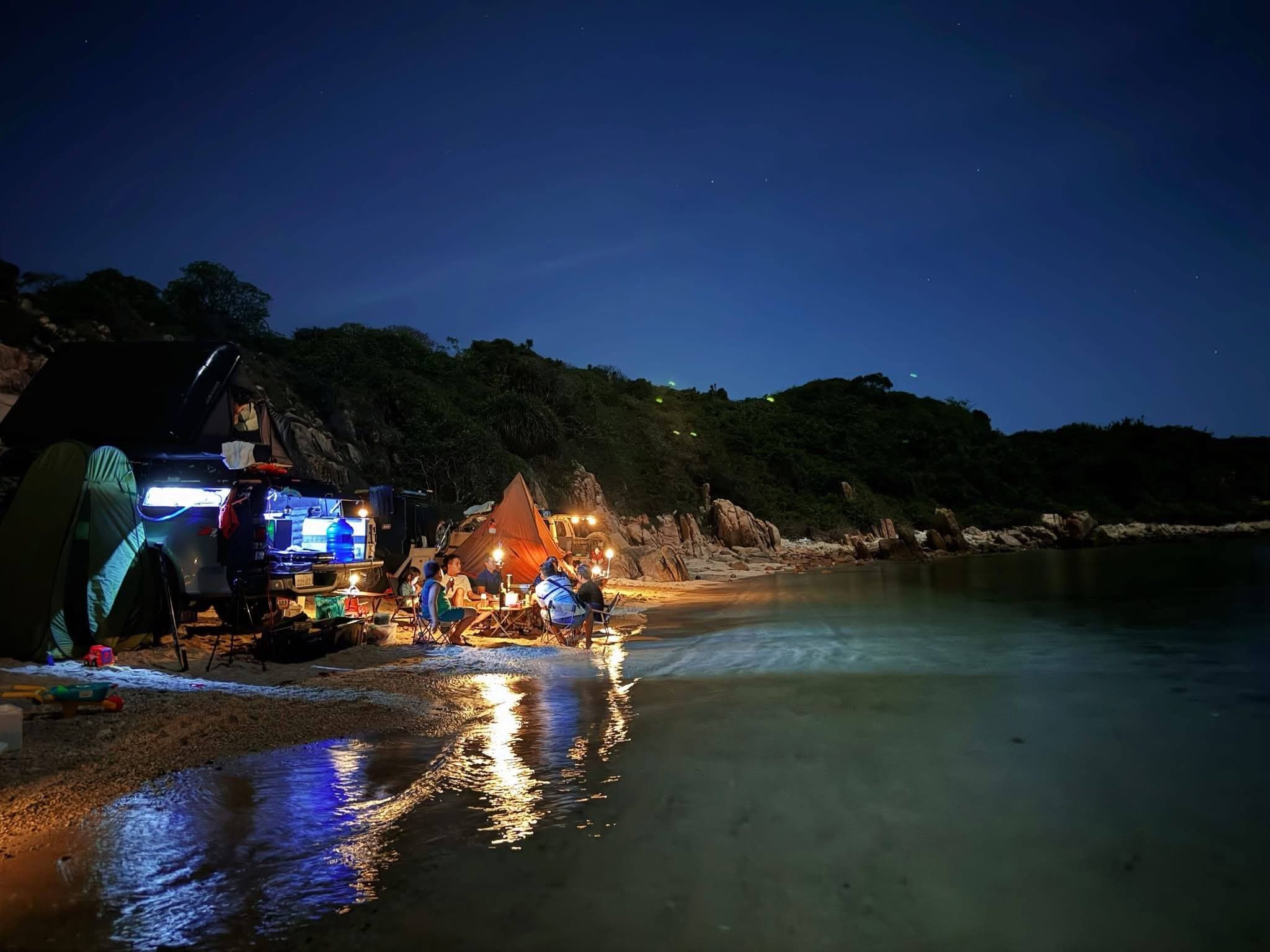 Camping bãi thùng