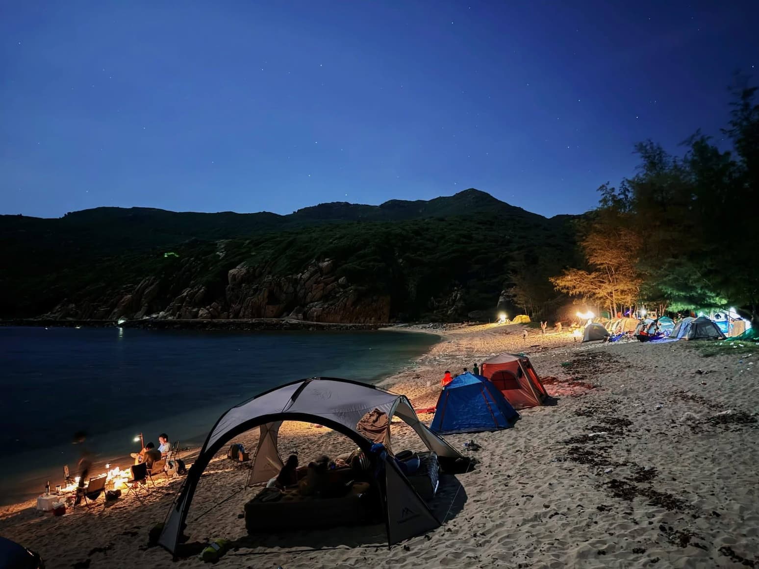 Camping bãi thùng