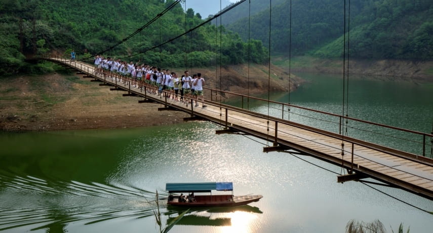 Hồ Ly (Hồ Thượng Long) – Viên ngọc hoang sơ giữa núi rừng Phú Thọ