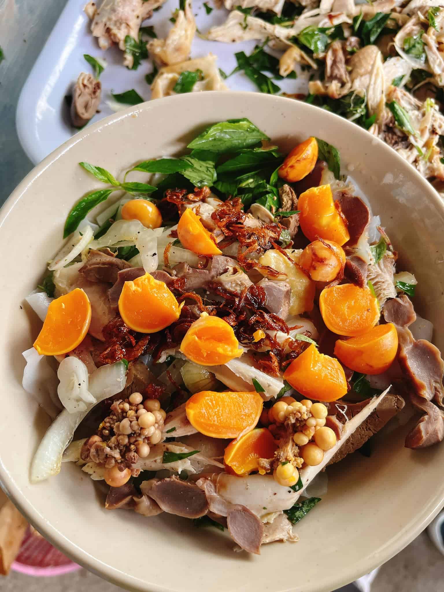 Bánh Ướt Lòng Gà Thảo – Món Ngon Trứ Danh Khi Đến Đà Lạt