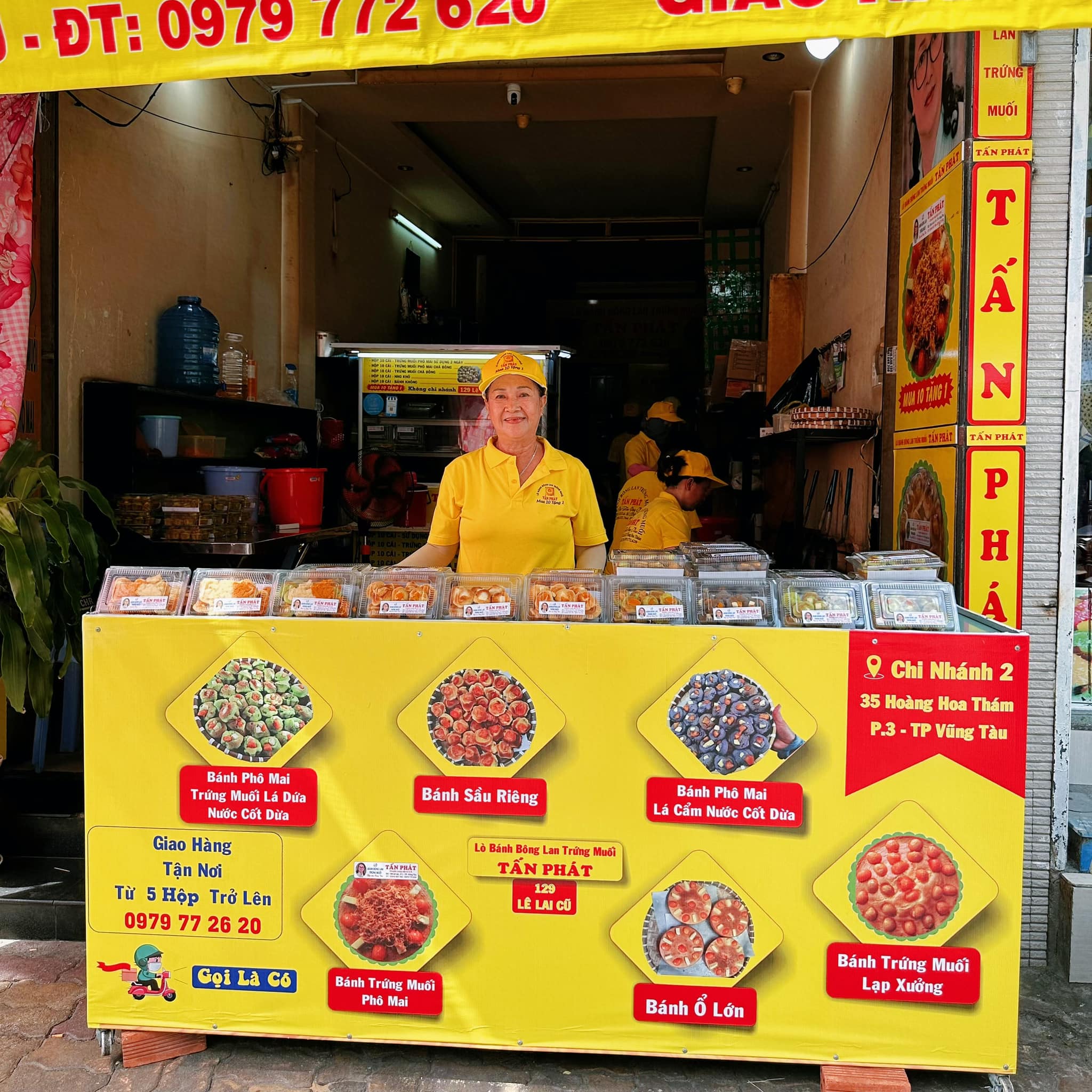Bông Lan Trứng Muối Tấn Phát – Món Ngon Đậm Đà Vị Biển Vũng Tàu