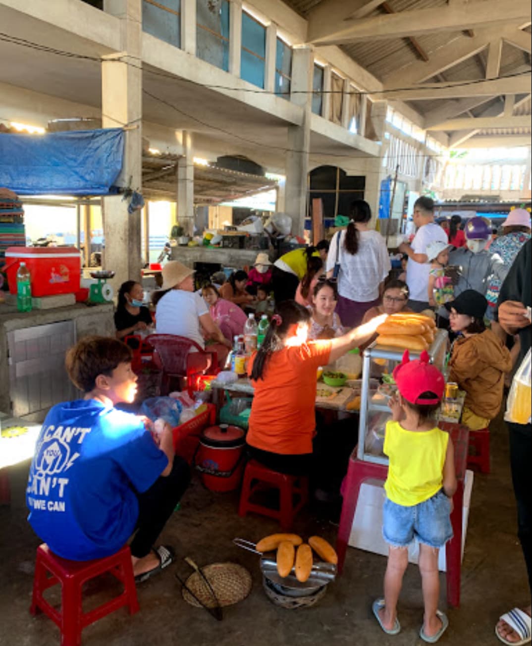 Ăn sáng chợ Tam Thanh Phú Quý
