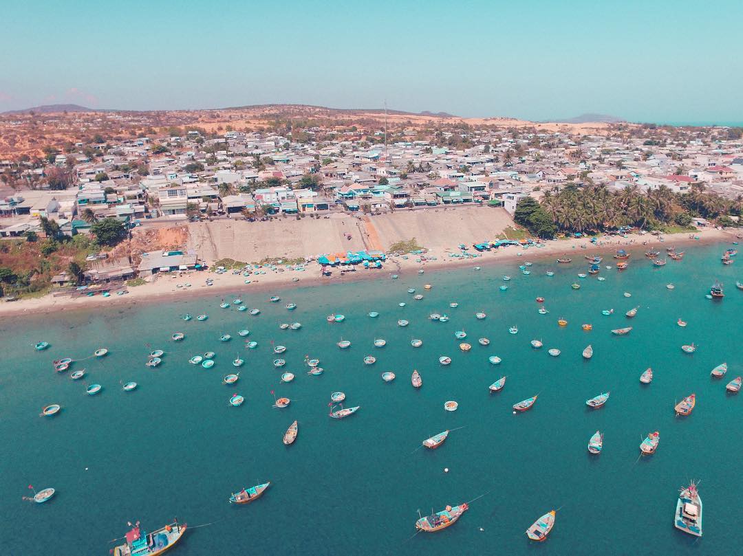 Làng chài Mũi Né - Ngôi làng thuần chất biển