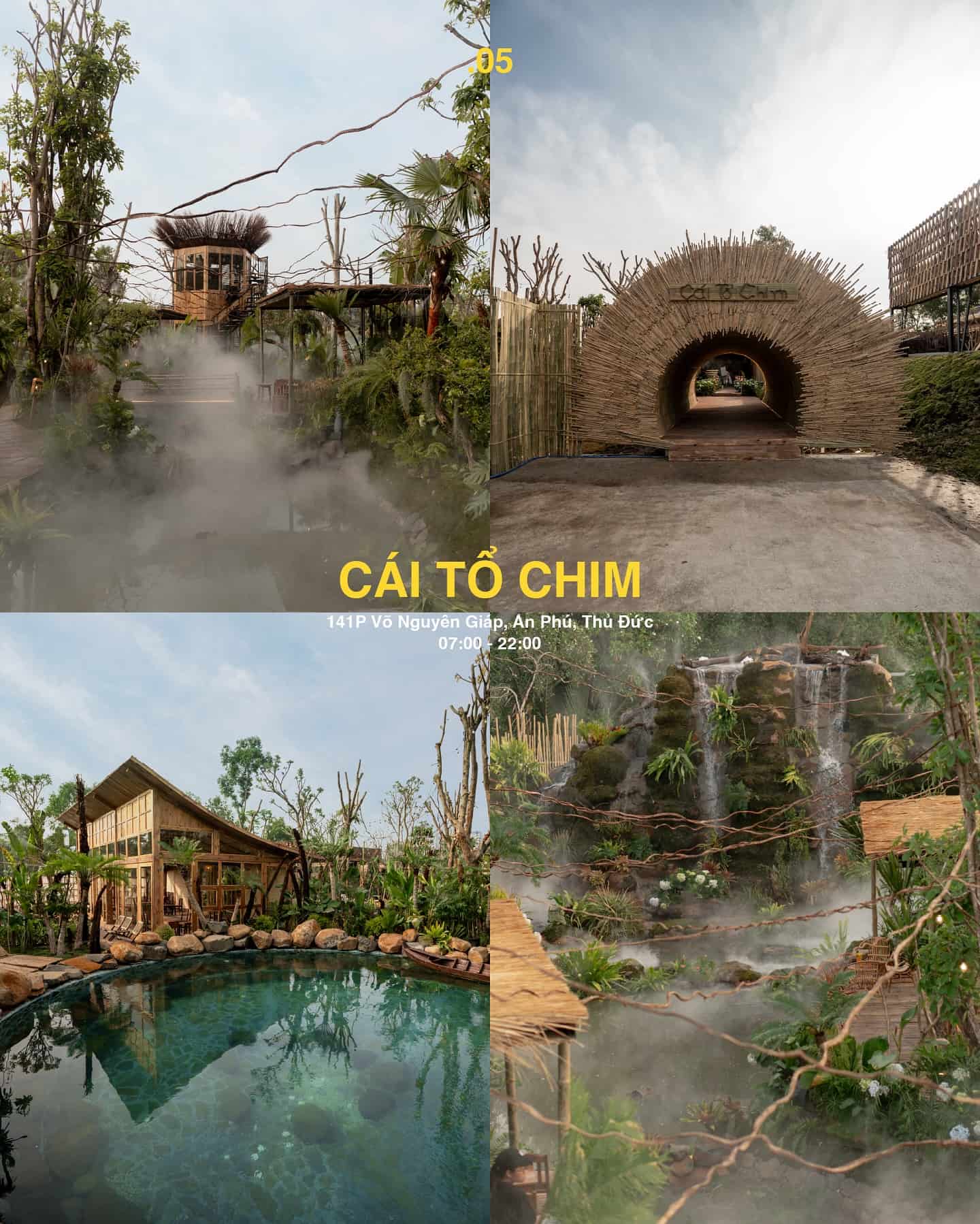 Cái Tổ Chim – Quán cà phê “tổ kén” giữa lòng Thủ Đức