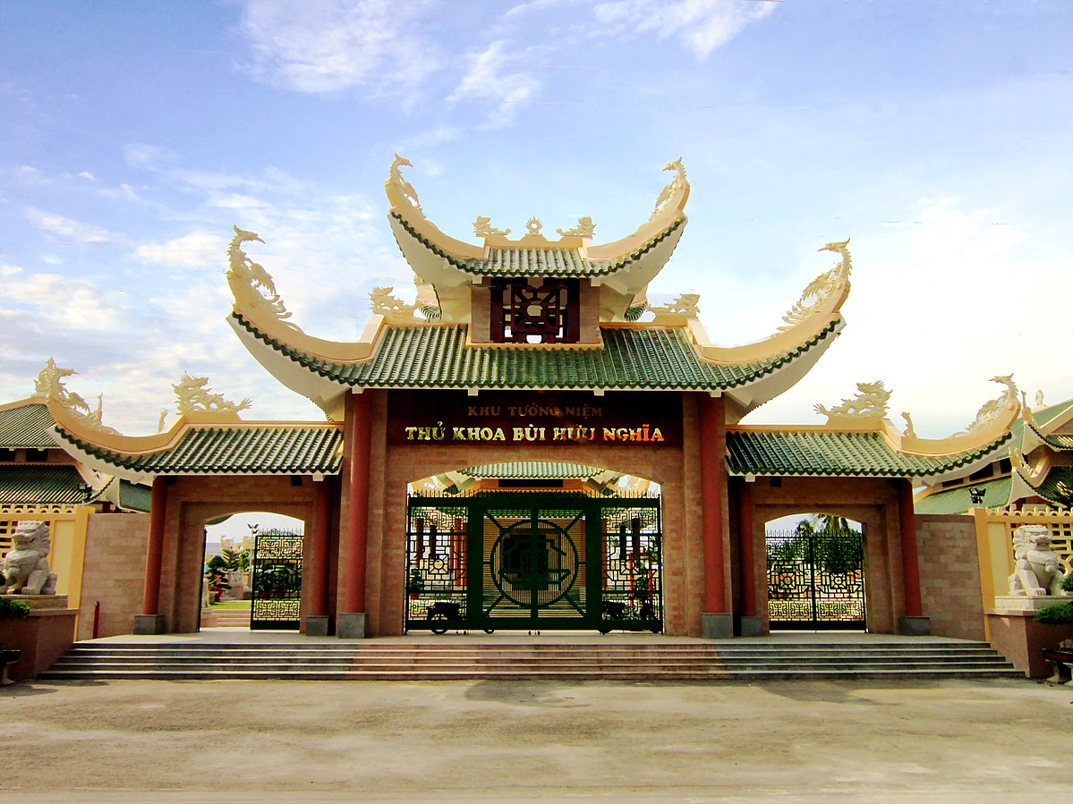 Lăng mộ nhà thơ Bùi Hữu Nghĩa- Một công trình kiến trúc hoành tráng mang ý nghĩa lịch sử vô cùng to lớn