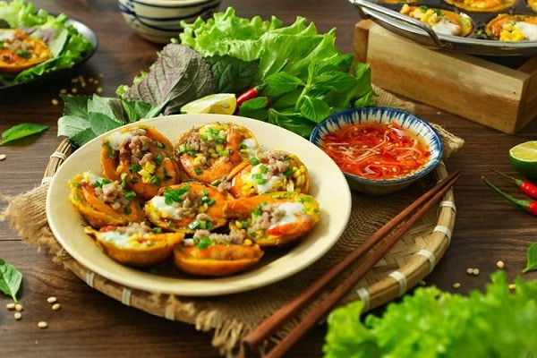Bánh khọt mắm cà cô Linh - Quán ăn bình dân tại Gia Lai