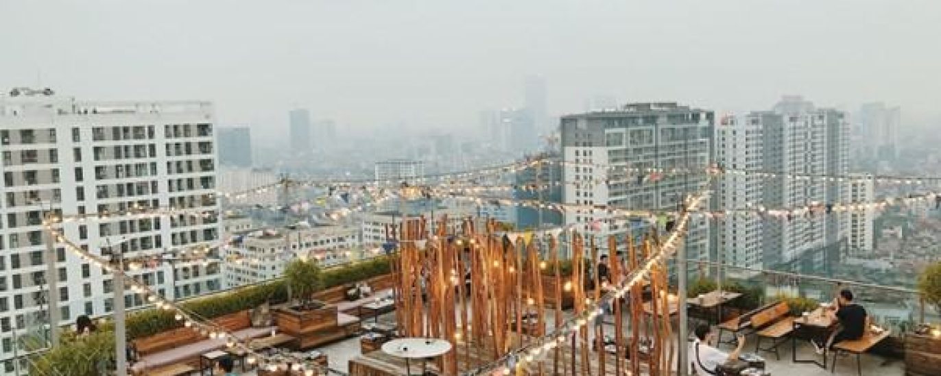 Trill Rooftop Cafe – Quán cafe cực chill, ngàn view sống ảo ở Hà Nội