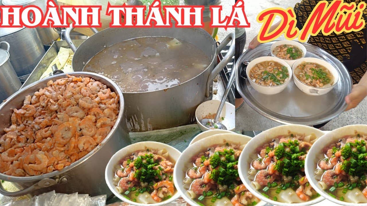 Hoành Thánh Lá Tôm Dì Mủi – Hơn 40 năm gìn giữ hương vị Sài Gòn xưa