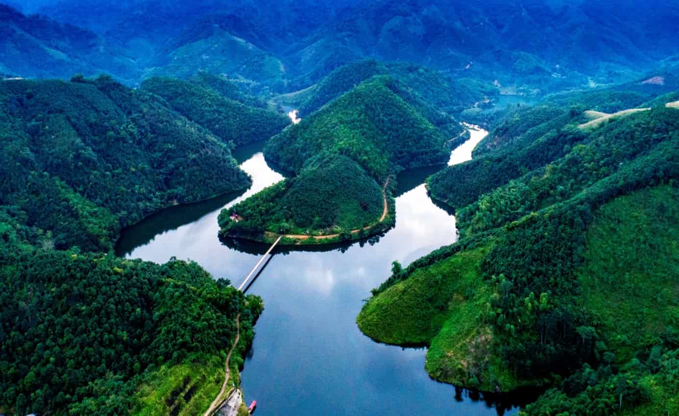 Hồ Ly (Hồ Thượng Long) – Viên ngọc hoang sơ giữa núi rừng Phú Thọ