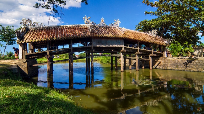 Cầu Ngói Thanh Toàn - Nổi bật với kiến trúc độc đáo
