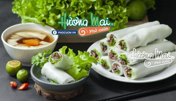 Phở cuốn Hương Mai – Hương vị Hà Nội đậm đà giữa lòng phố Lê Đại Hành