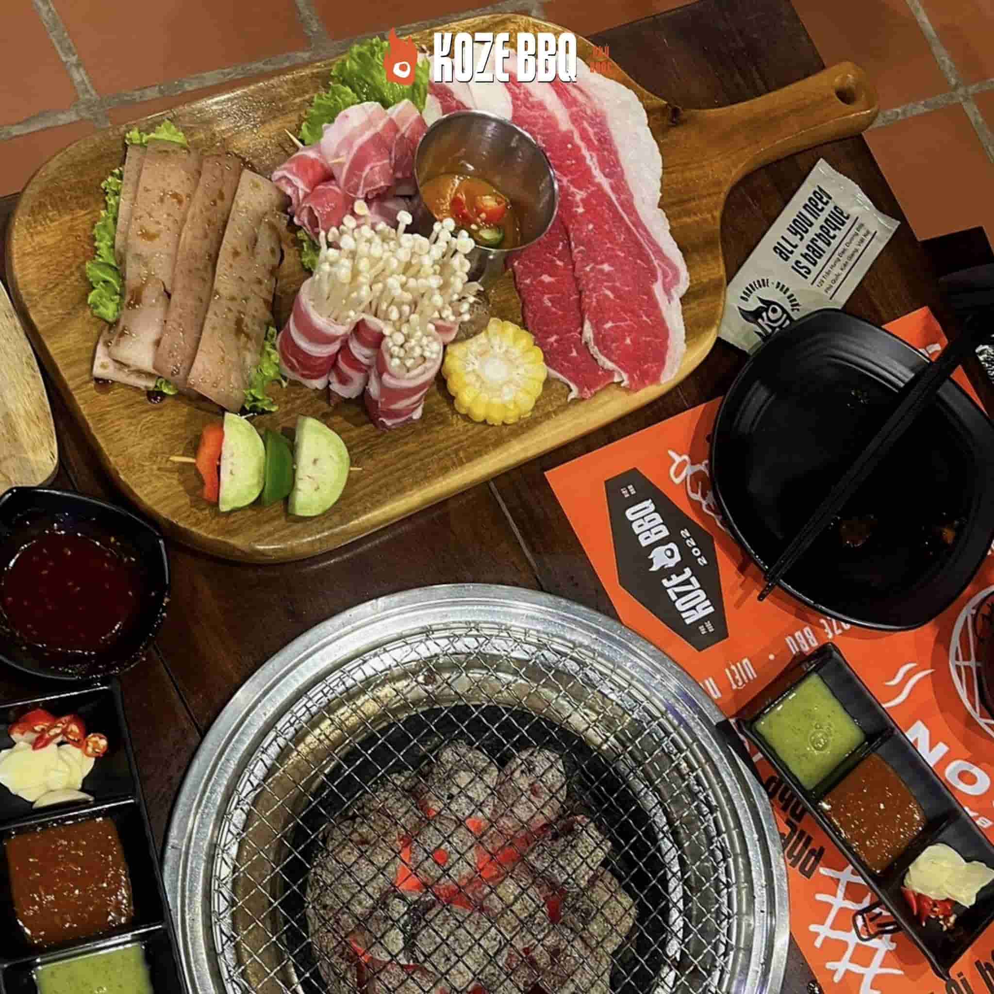 Koze BBQ Phú Quốc – Trải nghiệm ẩm thực nướng đỉnh cao giữa lòng đảo ngọc