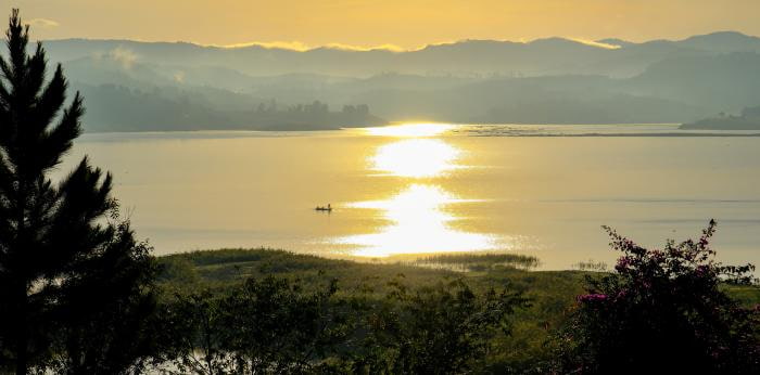 Hồ Đại Ninh – Vẻ đẹp yên bình giữa lòng đại ngàn