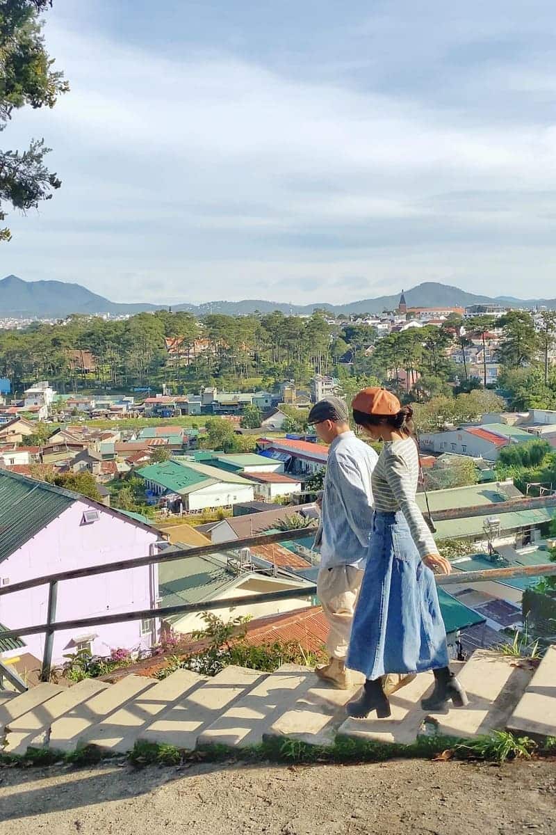 Dốc số 7 Trần Hưng Đạo Đà Lạt – Góc nhỏ yên bình giữa lòng thành phố sương