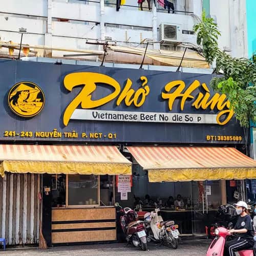 Phở Hùng – Dấu ấn phở truyền thống giữa lòng Sài Gòn