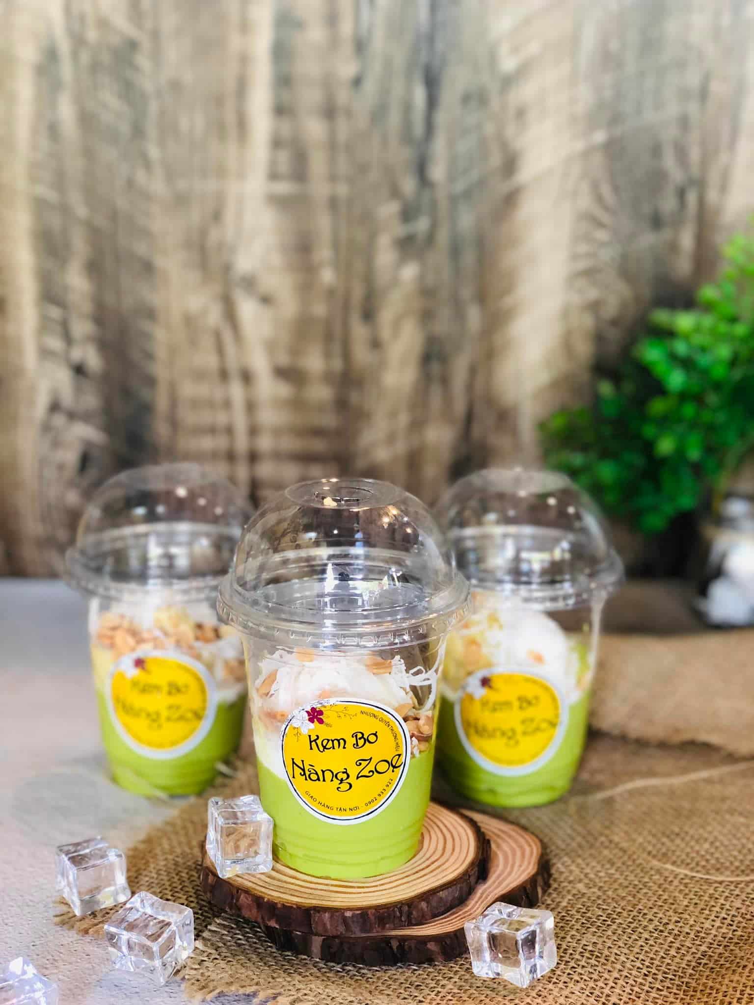 Kem Bơ Nàng Zoe – Thiên đường bơ mịn giữa lòng Sài Gòn
