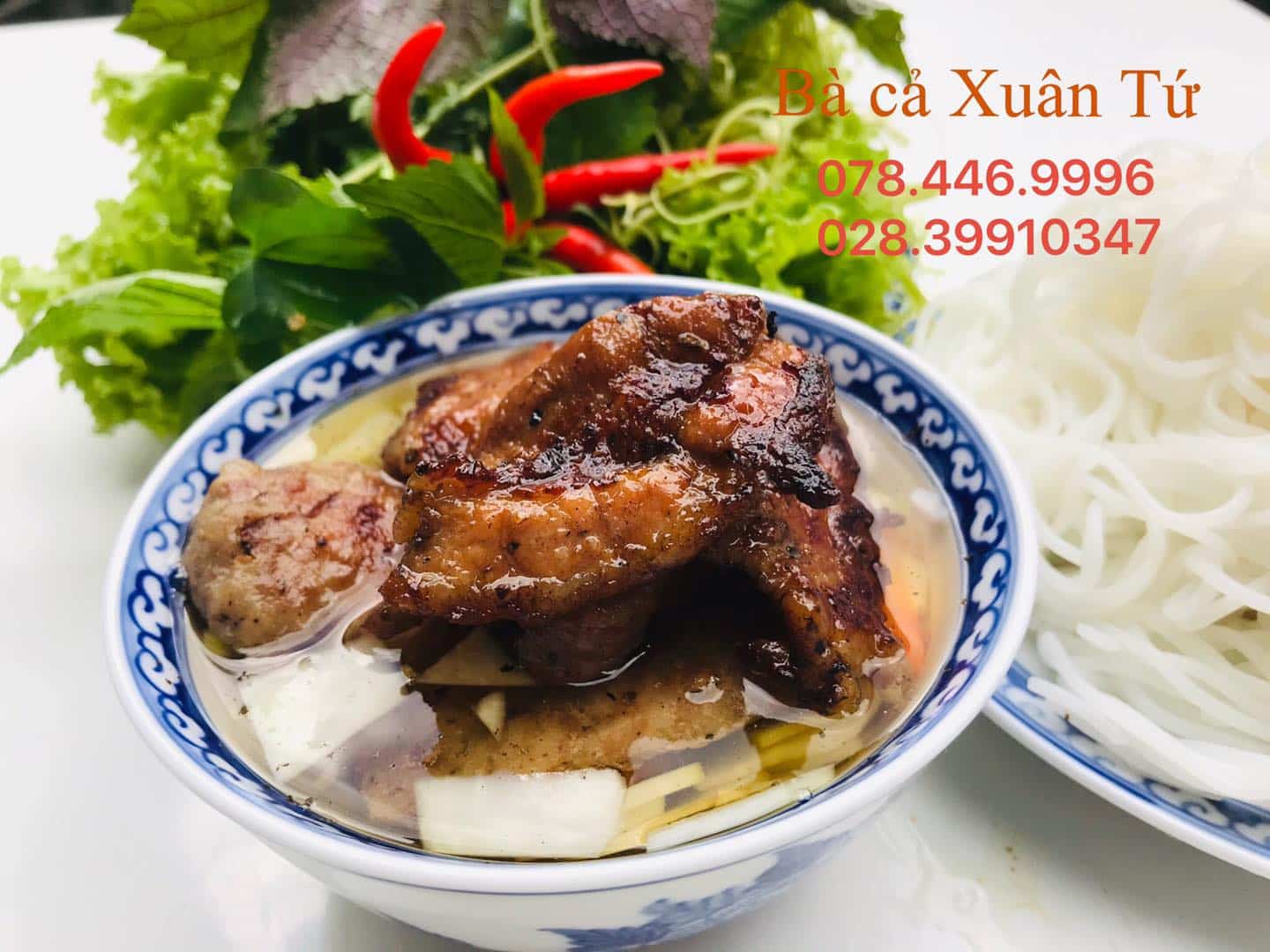 Bún chả Hà Nội Xuân Tứ – Hương Bắc giữa lòng Tân Bình