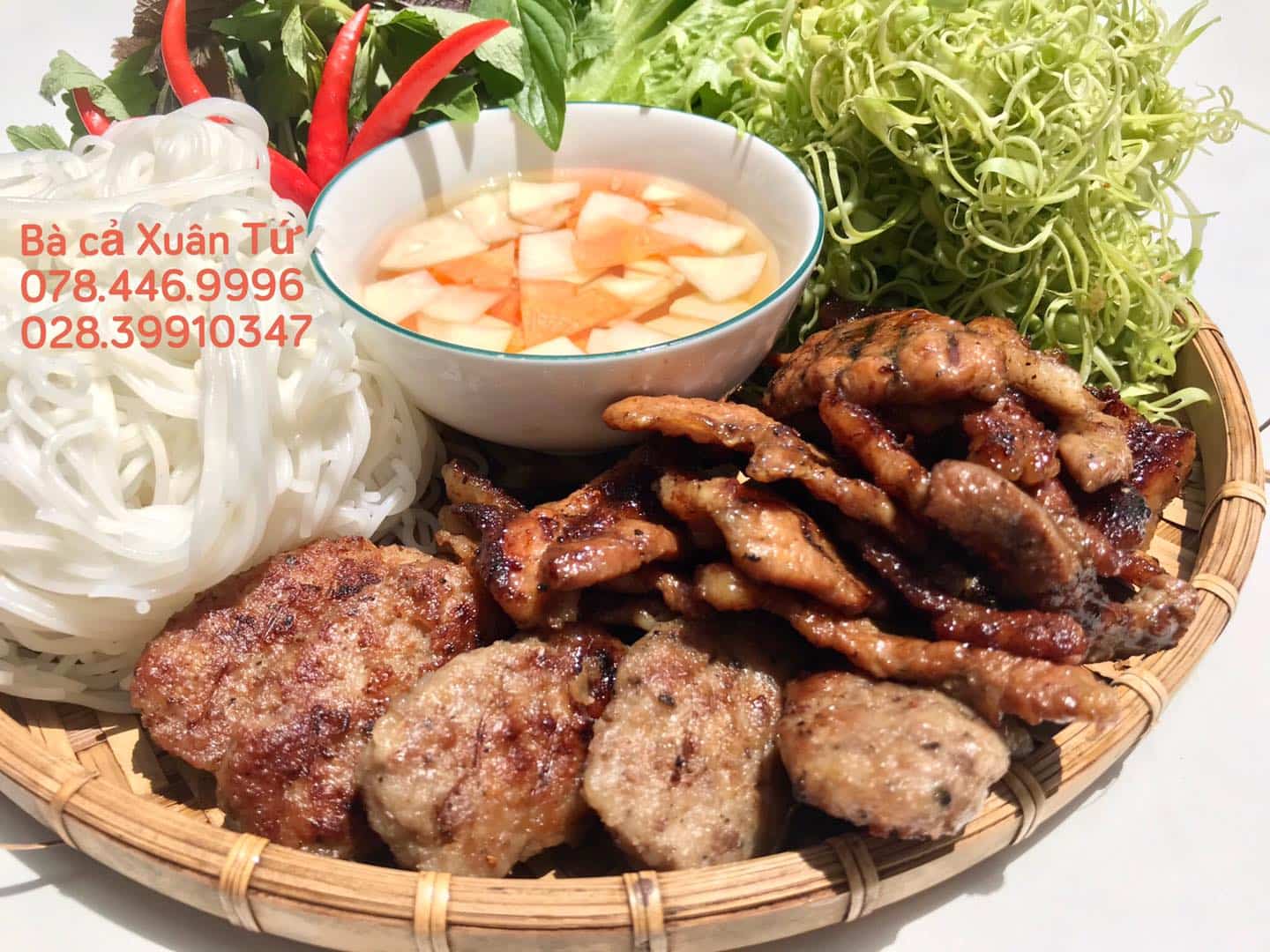Bún chả Hà Nội Xuân Tứ – Hương Bắc giữa lòng Tân Bình