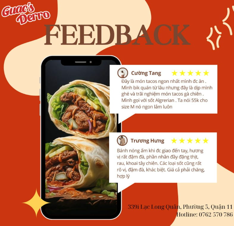 Guac's Derro – Hương vị Mexico “thật lòng” giữa lòng Sài Gòn