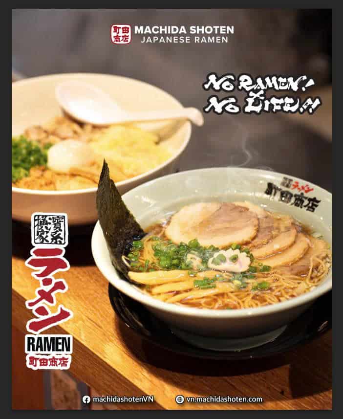 MACHIDA SHOTEN JAPANESE RAMEN – Ramen chính gốc Nhật Bản giữa lòng Thảo Điền