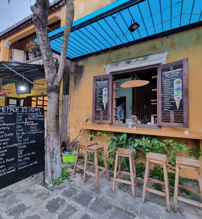 Quán Kem Cửa Sổ – Hương vị mát lành giữa lòng phố cổ Hội An