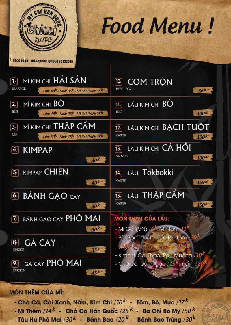 Chilli House - Thưởng thức món mì cay siêu ngon