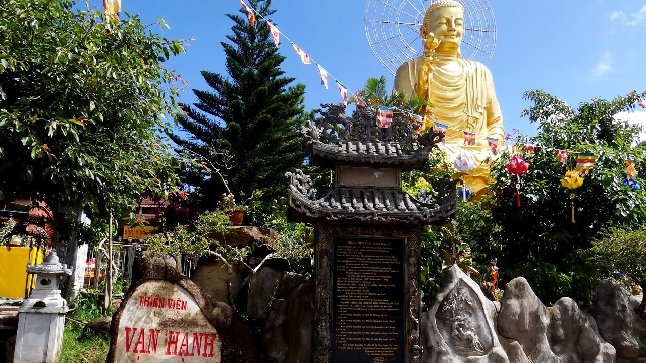 Thiền Viện Vạn Hạnh – Ngôi chùa nổi tiếng với tượng Phật lớn nhất tại Đà Lạt