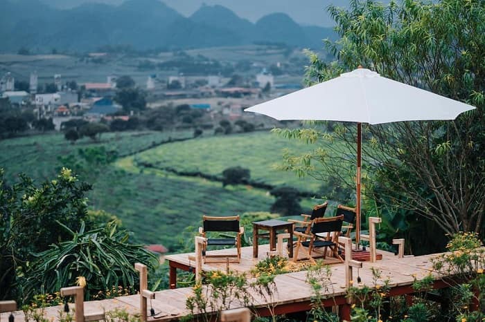 Tiệm cà phê Cánh Cam – Đà Lạt thu nhỏ giữa lòng Mộc Châu