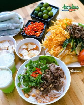 Phở cuốn Hương Mai – Hương vị Hà Nội đậm đà giữa lòng phố Lê Đại Hành