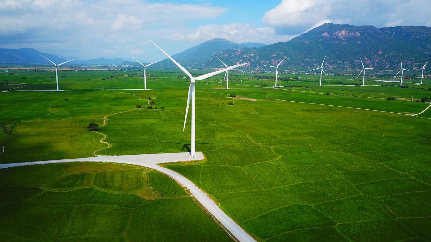 Cánh đồng điện gió Ninh Thuận