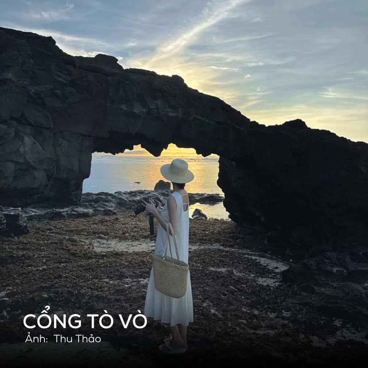 Cổng Tò Vò – Kiệt tác thiên nhiên giữa đảo Lý Sơn